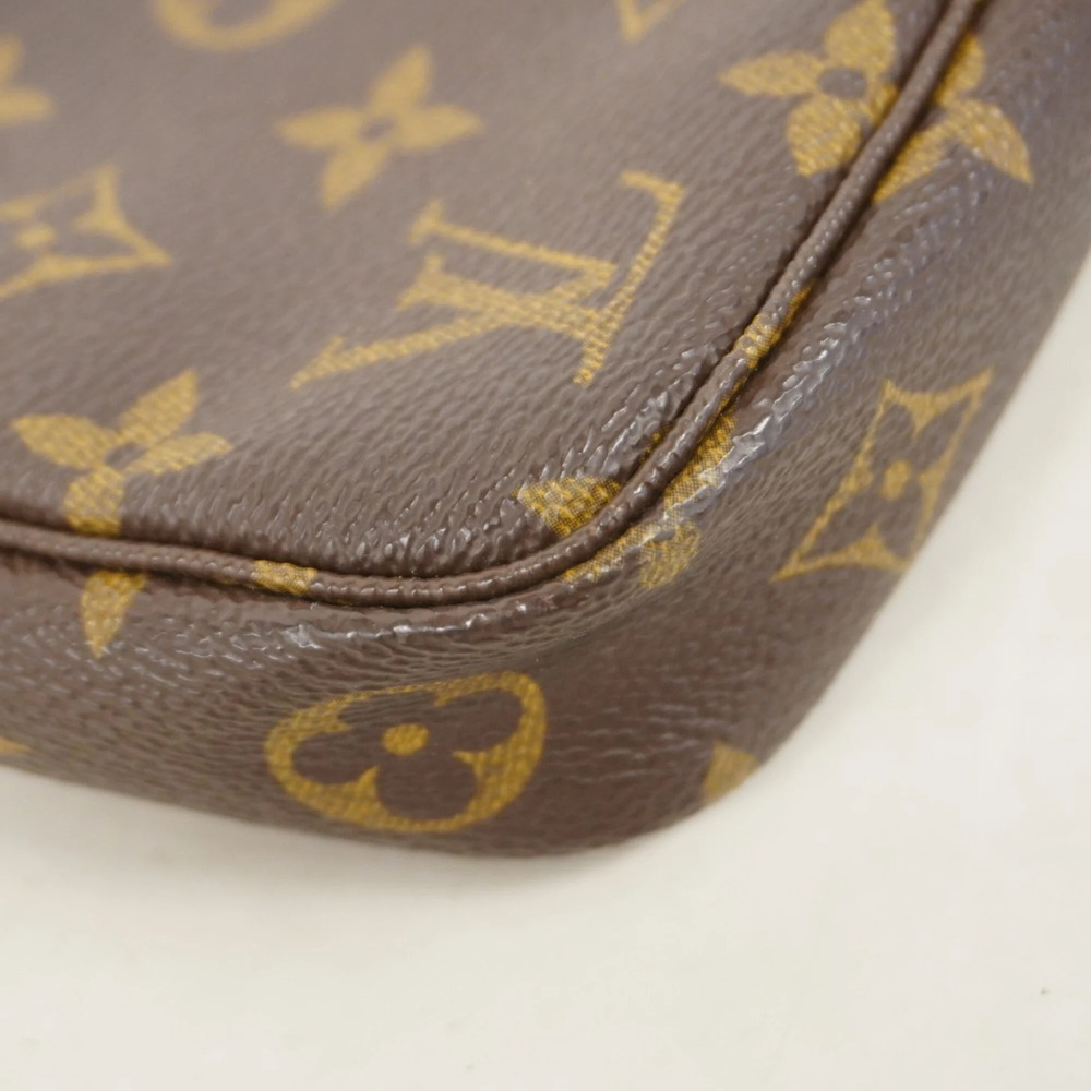 LOUIS VUITTON Brown Monogram Pochette Pouch - Picture 9 of 10